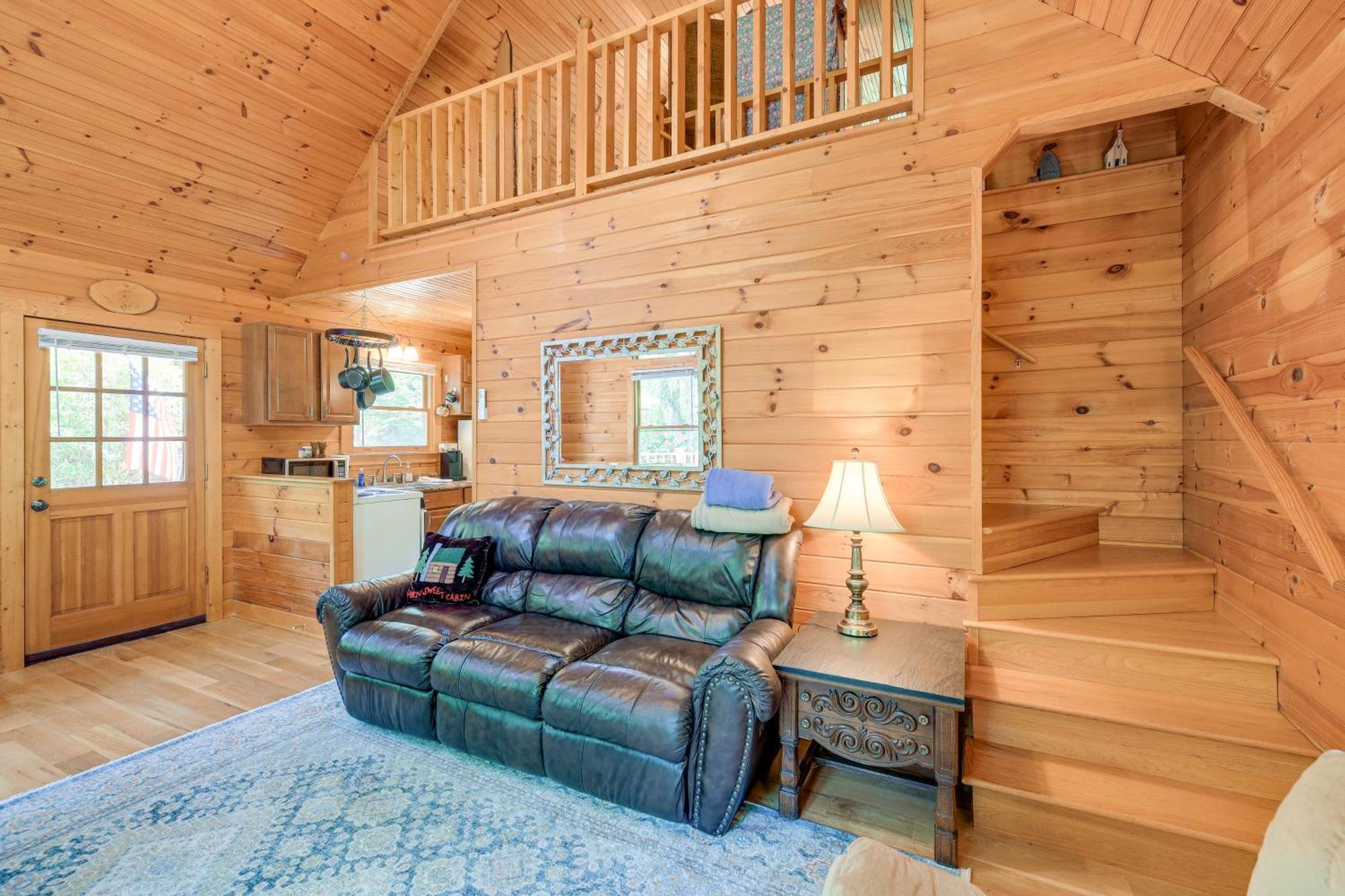 Quaint Blue Ridge Cabin Rental With On-Site Stream! Sparta Экстерьер фото